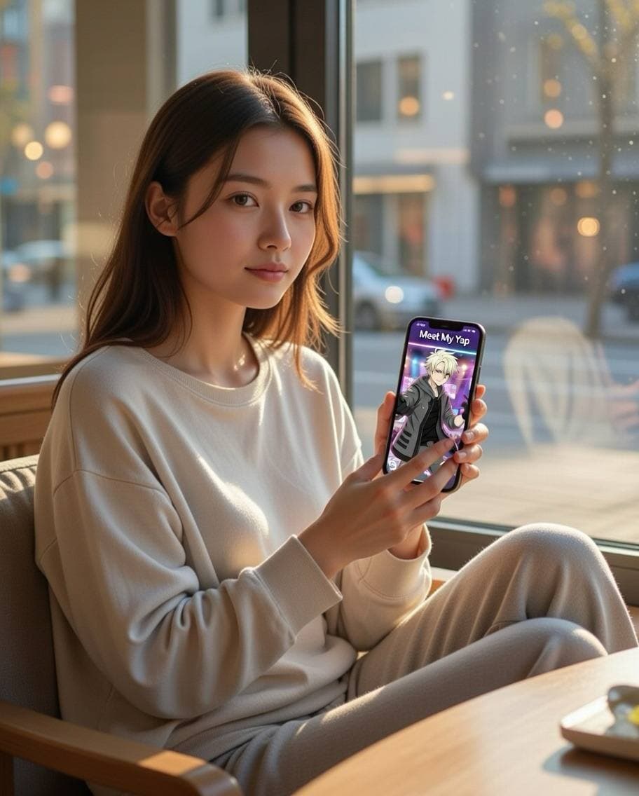 YapWorld companion support for Anxiety